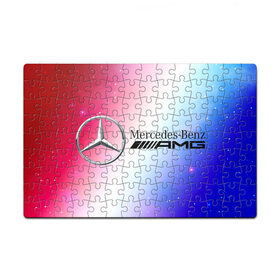 Пазл магнитный 126 элементов с принтом MERCEDES / МЕРСЕДЕС в Петрозаводске, полимерный материал с магнитным слоем | 126 деталей, размер изделия —  180*270 мм | amg | auto | bens | benz | logo | merc | mercedes | mercedes benz | mersedes | moto | new | star | vthctltc | авто | амг | бенц | звезда | класс | лого | логотип | мерин | мерс | мерседес | мерседес бенц | мото | новый | символ | символы | ьуксуву
