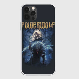 Чехол для iPhone 12 Pro с принтом POWERWOLF в Петрозаводске, силикон | область печати: задняя сторона чехла, без боковых панелей | powerwolf | метал | повервольф | повервульф | рок