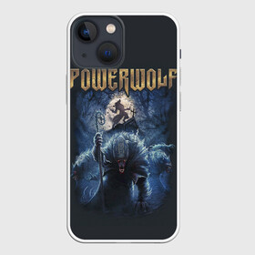 Чехол для iPhone 13 mini с принтом POWERWOLF в Петрозаводске,  |  | powerwolf | метал | повервольф | повервульф | рок