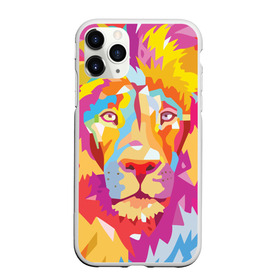 Чехол для iPhone 11 Pro матовый с принтом Акварельный лев в Петрозаводске, Силикон |  | арт | грива | деко | жедтая | животные | закат | зверей | золото | кошка | лев | лето | львенок | неоновая | очки | пляж | прайд | разноцветная | солнце | тигр | узоры | царь | яркие