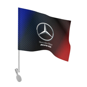 Флаг для автомобиля с принтом MERCEDES / МЕРСЕДЕС в Петрозаводске, 100% полиэстер | Размер: 30*21 см | amg | auto | bens | benz | logo | merc | mercedes | mercedes benz | mersedes | moto | new | star | vthctltc | авто | амг | бенц | звезда | класс | лого | логотип | мерин | мерс | мерседес | мерседес бенц | мото | новый | символ | символы | ьуксуву