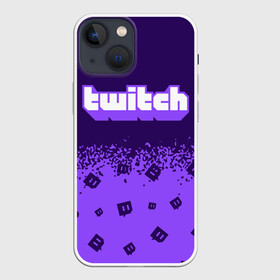 Чехол для iPhone 13 mini с принтом TWITCH   ТВИЧ в Петрозаводске,  |  | game | games | logo | ndbnx | ndbx | site | stream | streamer | twich | twitch | видео | ецшеср | ецшср | игра | игрок | игроку | игры | лого | логотип | логотипы | сайт | символ | символы | стрим | стример | стримера | стрим