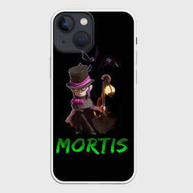 Чехол для iPhone 13 mini с принтом Мортис Brawl Stars в Петрозаводске,  |  | brawl stars | mortis | бравлер | летучая мышь | мортис