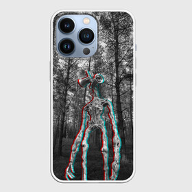 Чехол для iPhone 13 Pro с принтом Siren Head Glitch Ultra в Петрозаводске,  |  | glitch | glitch siren head | rgb | siren head | sirena | глитч | глич | ретро | сирейноголовый | сирена | сиреноголовый