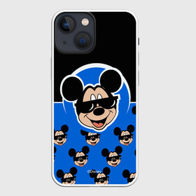 Чехол для iPhone 13 mini с принтом Микки Маус в Петрозаводске,  |  | Тематика изображения на принте: disney | mickey mouse | дисней | микки маус | мышонок микки