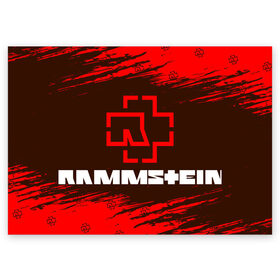 Поздравительная открытка с принтом RAMMSTEIN / РАМШТАЙН в Петрозаводске, 100% бумага | плотность бумаги 280 г/м2, матовая, на обратной стороне линовка и место для марки
 | hfvinfqy | lindeman | lindemann | logo | metal | music | rammstein | ramstein | rock | til | till | группа | концерт | концерты | кфььыеушт | линдеман | линдеманн | лого | логотип | логотипы | метал | музыка | раммштайн | рамштайн | рок | символ