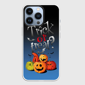 Чехол для iPhone 13 Pro с принтом Кошелёк или жизнь в Петрозаводске,  |  | Тематика изображения на принте: bat | halloween | jaw | pumpkin | smile | летучая мышь | пасть | тыква | улыбка | хэллоуин