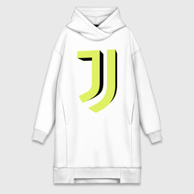 Платье-худи хлопок с принтом Juventus | 3D Logo Yellow (2021) в Петрозаводске,  |  | 0x000000123 | juve | juventus | ronaldo | юве | ювентус