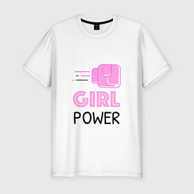 Мужская футболка премиум с принтом GRL PWR (Z) в Петрозаводске, 92% хлопок, 8% лайкра | приталенный силуэт, круглый вырез ворота, длина до линии бедра, короткий рукав | emancipatio | feminism | girl power | girl to the power | mint juleps | spice girls | девичья сила | детерминизм | дискриминации женщин | кретинизм | неравенства полов | фемина | феминизация | феминизм | феминистка | феминность