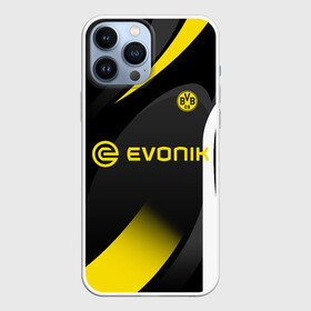 Чехол для iPhone 13 Pro Max с принтом BORUSSIA DORTMUND в Петрозаводске,  |  | Тематика изображения на принте: 09 | borussia | borussia dortmund | bvb | bvb 09 | dortmund | fc | football club | sport | боруссия | дортмунд | спортивные | униформа | фирменые цвета | фк | футбольный клуб