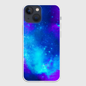 Чехол для iPhone 13 mini с принтом Космос в Петрозаводске,  |  | астроном | бесконечность | вселенная | звезда | звезды | комета | космонавт | космос | море | небо | неон | пальма | планета