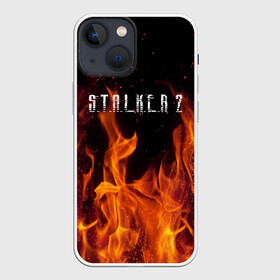 Чехол для iPhone 13 mini с принтом СТАЛКЕР 2 в Петрозаводске,  |  | 35mm | s.t.a.l.k.e.r | snork | stalker | игра | мутант | пейзаж | припять | радиация | сталкер | сталкер 2 | сталкер2 | чернобыль
