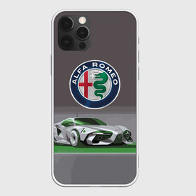 Чехол для iPhone 12 Pro Max с принтом Alfa Romeo motorsport в Петрозаводске, Силикон |  | Тематика изображения на принте: alfa romeo | car | italy | motorsport | prestige | автоспорт | альфа ромео | италия | престиж