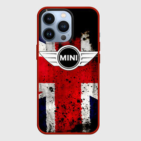 Чехол для iPhone 13 Pro с принтом Mini Cooper в Петрозаводске,  |  | bmw | mini | mini cooper | авто | англия | бмв | британия | великобритания | машина | мини | мини купер | тачка