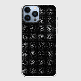 Чехол для iPhone 13 Pro Max с принтом Блестящие полутона в Петрозаводске,  |  | halftone | hi tech | net | nets | pattern | shiny | square | texture | web | битная | биты | блестит | блестящие | в квадратик | в клетку | в клеточку | в сетку | квадратики | квадраты | паттерн | полутона | светятся | светящиеся