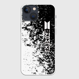 Чехол для iPhone 13 mini с принтом BTS в Петрозаводске,  |  | bangtan | bighit | boy | fake love | j hope | jimin | jin | jungkook | korea | kpop | live | luv | mic drop | rm | suga | v | with | бтс | кей | поп