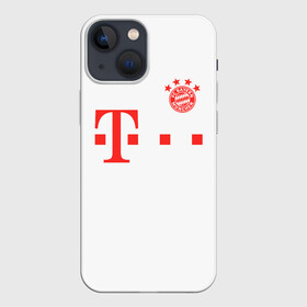 Чехол для iPhone 13 mini с принтом FC Bayern Mnchen 20 21 в Петрозаводске,  |  | bayern | bayern munchen | champions league | fc bayern munchen | germany | munchen | бавария | германия | левандовски | лига чемпионов | мюнхен | рибери | роббен