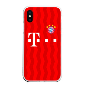 Чехол для iPhone XS Max матовый с принтом FC Bayern Munchen в Петрозаводске, Силикон | Область печати: задняя сторона чехла, без боковых панелей | bayern | bayern munchen | champions league | fc bayern munchen | germany | munchen | бавария | германия | левандовски | лига чемпионов | мюнхен | рибери | роббен