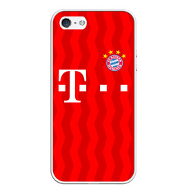 Чехол для iPhone 5/5S матовый с принтом FC Bayern Munchen в Петрозаводске, Силикон | Область печати: задняя сторона чехла, без боковых панелей | bayern | bayern munchen | champions league | fc bayern munchen | germany | munchen | бавария | германия | левандовски | лига чемпионов | мюнхен | рибери | роббен