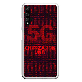 Чехол для Honor 20 с принтом 5G Chipization unit в Петрозаводске, Силикон | Область печати: задняя сторона чехла, без боковых панелей | Тематика изображения на принте: 5g | 5г | covid | covid 19 | sign | джи | заговора | заговоров | запрещающий | знак | излучение | коронавирус | лучи | облучение | остановите | остановите чипирование | против | противник | противники | пять