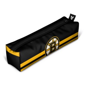 Пенал 3D с принтом BOSTON BRUINS NHL в Петрозаводске, 100% полиэстер | плотная ткань, застежка на молнии | black | boston | bruins | hockey | ice | logo | nhl | sport | usa | бостон | брюинз | логотип | нхл | спорт | хоккей