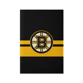 Обложка для паспорта матовая кожа с принтом BOSTON BRUINS NHL в Петрозаводске, натуральная матовая кожа | размер 19,3 х 13,7 см; прозрачные пластиковые крепления | Тематика изображения на принте: black | boston | bruins | hockey | ice | logo | nhl | sport | usa | бостон | брюинз | логотип | нхл | спорт | хоккей