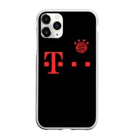Чехол для iPhone 11 Pro матовый с принтом FC Bayern M?nchen 20/21 в Петрозаводске, Силикон |  | 