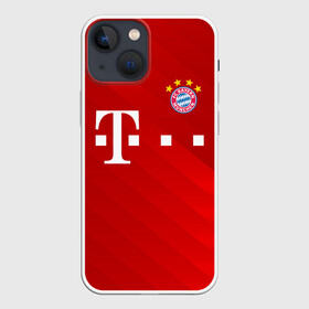 Чехол для iPhone 13 mini с принтом FC Bayern Munchen в Петрозаводске,  |  | bayern | bayern munchen | champions league | fc bayern munchen | germany | munchen | бавария | германия | левандовски | лига чемпионов | мюнхен | рибери | роббен