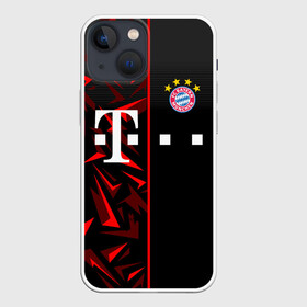 Чехол для iPhone 13 mini с принтом FC Bayern Munchen Форма в Петрозаводске,  |  | bayern | bayern munchen | champions league | fc bayern munchen | germany | munchen | бавария | германия | левандовски | лига чемпионов | мюнхен | рибери | роббен