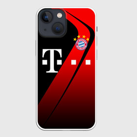 Чехол для iPhone 13 mini с принтом FC Bayern Munchen Форма в Петрозаводске,  |  | bayern | bayern munchen | champions league | fc bayern munchen | germany | munchen | бавария | германия | левандовски | лига чемпионов | мюнхен | рибери | роббен