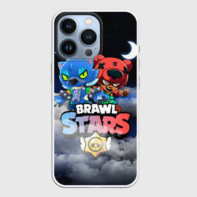 Чехол для iPhone 13 Pro с принтом Brawl Stars Leon  Nita в Петрозаводске,  |  | brawl | brawl stars | leon | leon wolf | nita | бравл | бравл старс | леон | леон волк | леон и нита | нита