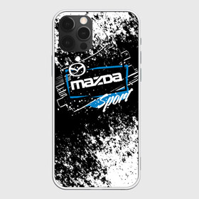 Чехол для iPhone 12 Pro с принтом MAZDA SPORT в Петрозаводске, силикон | область печати: задняя сторона чехла, без боковых панелей | auto | autosport | avto | car | mazda | race | road | sport | street racing | авто | автоспорт | гонки | дорога | мазда | марка | машина | спорт | тачка | трасса