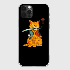 Чехол для iPhone 12 Pro Max с принтом Котик в Петрозаводске, Силикон |  | животное | зверь | катана | кот | котейка | котик | котэ | лайки | лапка | мем | мемы | милый кот | мяу | неон | нож | отпечаток | след