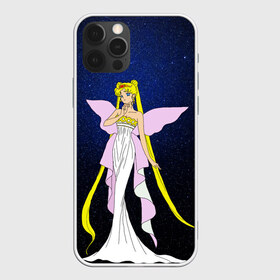 Чехол для iPhone 12 Pro Max с принтом Принцесса Серенити в Петрозаводске, Силикон |  | bunny | luna | princess | sailormoon | serenity | stars | tsukino | usagi | wings | ангел | девушка | детские | звездная | звезды | королева | корона | космические | крылья | луна | любовь | малышка | радуга | сейлормун | токио | усаги