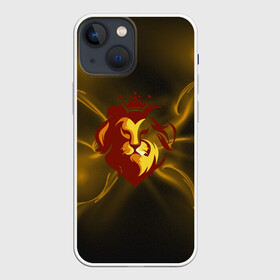 Чехол для iPhone 13 mini с принтом King Lion в Петрозаводске,  |  | king | lion | trand | король | лев | потерялся