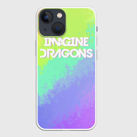 Чехол для iPhone 13 mini с принтом IMAGINE DRAGONS в Петрозаводске,  |  | dan reynolds | imagine dragons | rock | дэн рейнольдс | рок