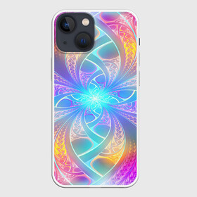 Чехол для iPhone 13 mini с принтом Узоры   Абстракция  Неон в Петрозаводске,  |  | abstract | abstraction | fractal | geometry | pattern | psy | абстрактный | абстракция | геометрия | краски | неоновый | психоделика | текстура