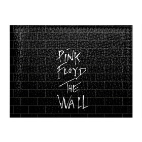 Обложка для студенческого билета с принтом PINK FLOYD в Петрозаводске, натуральная кожа | Размер: 11*8 см; Печать на всей внешней стороне | pink floyd | the wall | пинк флоид | стена