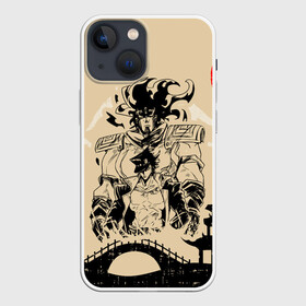 Чехол для iPhone 13 mini с принтом JOJO BIZARRE ADVENTURE | ПРИКЛЮЧЕНИЯ ДЖОДЖО в Петрозаводске,  |  | aureo | battle | blood | crusaders | dio | giorno | giovanna | jojo memes | jojos | jotaro | killer queen. wind | manga | phantom | stardust | vento aureo | джо джо | манга