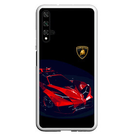 Чехол для Honor 20 с принтом Lamborghini Diverso в Петрозаводске, Силикон | Область печати: задняя сторона чехла, без боковых панелей | bolide | car | italy | lamborghini | motorsport | power.prestige | автомобиль | автоспорт | болид | италия | ламборгини | мощь | престиж