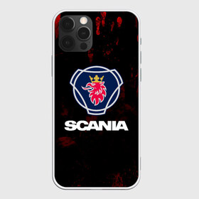 Чехол для iPhone 12 Pro Max с принтом Scania в Петрозаводске, Силикон |  | scania | автобус | грузовик | дальнобой | дальнобойщик | лев | скания | фура | шведское авто