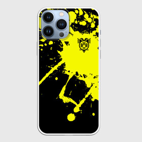 Чехол для iPhone 13 Pro Max с принтом FC Borussia в Петрозаводске,  |  | football | germany | sancho dortmund | soccer | бавария | боруссия | дортмунд | лига чемпионов | псж | футбол | холанд | эрлинг холанд
