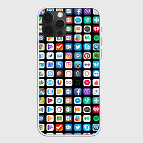 Чехол для iPhone 12 Pro Max с принтом Iphone and Apps Icons в Петрозаводске, Силикон |  | android | apk | apps | icon | iphone | iphone and apps icons | social | айфон | андроид | значок | приложение