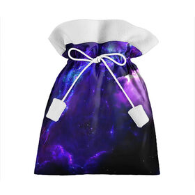 Подарочный 3D мешок с принтом Космическое небо в Петрозаводске, 100% полиэстер | Размер: 29*39 см | арт | звёзды | иний | космос | облако | розовый | сияние | тёмный | туманность | фиолоетовый | черный | яркие цвета
