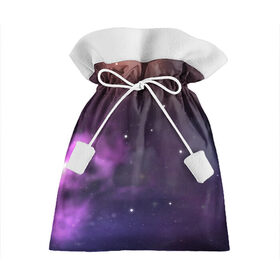 Подарочный 3D мешок с принтом Космические туманности в Петрозаводске, 100% полиэстер | Размер: 29*39 см | арт | звёзды | космос | красный | облако | оранжевый | розовый | синий | сияние | темный | туманность | фиолетовый | черный | яркие цвета