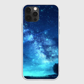 Чехол для iPhone 12 Pro Max с принтом Синяя Небо в Петрозаводске, Силикон |  | Тематика изображения на принте: blue | sky | звездное небо | звезды | космическое | красота | небо | ночь | синий