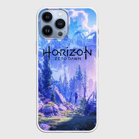 Чехол для iPhone 13 Pro Max с принтом Horizon Zero Dawn в Петрозаводске,  |  | aloy | antasy girl | art | artwork | digital art | fantasy | horizon | horizon: zero dawn | landscape | tallneck | warrior fantasy | weapon | zero dawn