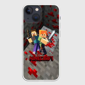 Чехол для iPhone 13 mini с принтом MINECRAFT в Петрозаводске,  |  | craft | creeper | dungeon | dungeons | earth | game | logo | mine | minecraft | minecraft dungeons | mobile | online | дунгеонс | земля | зомби | игра | крипер | лого | майкрафт | майнкрафт | онлайн | подземелье