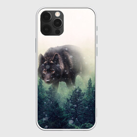 Чехол для iPhone 12 Pro Max с принтом Волк в Петрозаводске, Силикон |  | альфа | амега | волк | волчонок | дым | зверь | зелёная | зима | красивая | лайка | лес | лесс | омега | пёс | подарок | прикольная | сибирь | сказка | собака | сосны | тайга | фильм | хаски | щенок