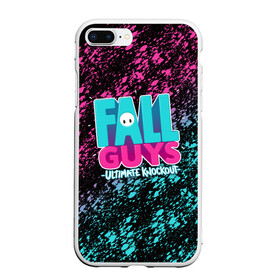 Чехол для iPhone 7Plus/8 Plus матовый с принтом FALL GUYS в Петрозаводске, Силикон | Область печати: задняя сторона чехла, без боковых панелей | fal | fall | fallguys | guys | knockout | ultimate | гайс | фалл | фол | фолгайс | фолл | фоллгайс